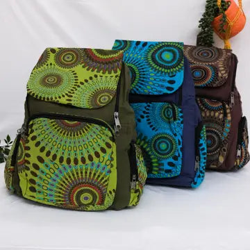 Handmade Cotton Unisex Back Pack