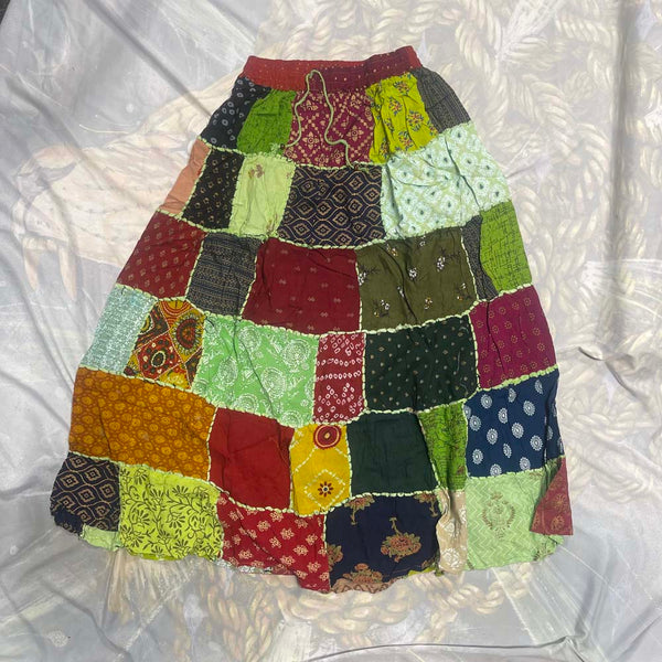 Tie-Dye Long Skirt