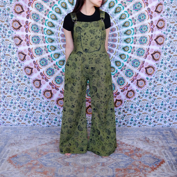 Celestial Magical Mushroom Wide Leg Jumpsuit