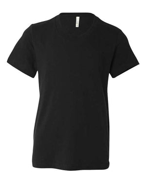 Youth Unisex Jersey Tee - Bella + Canvas Black / Xlarge