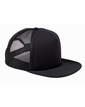 Big Accessories 5-Panel Foam Front Trucker Cap