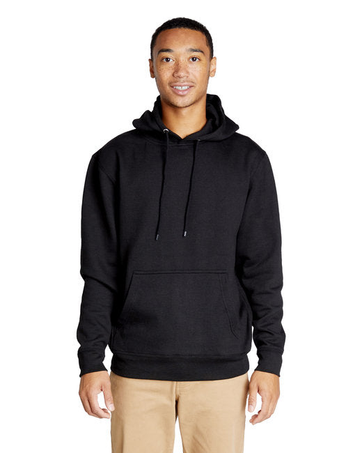 Lane Seven Unisex Future Fleece Hooded Sweatshirt black