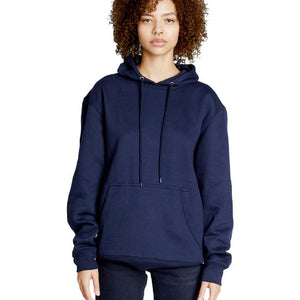 Lane Seven Unisex Future Fleece Hooded Sweatshirt navy