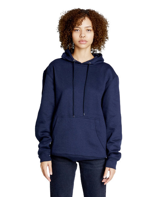 Lane Seven Unisex Future Fleece Hooded Sweatshirt navy