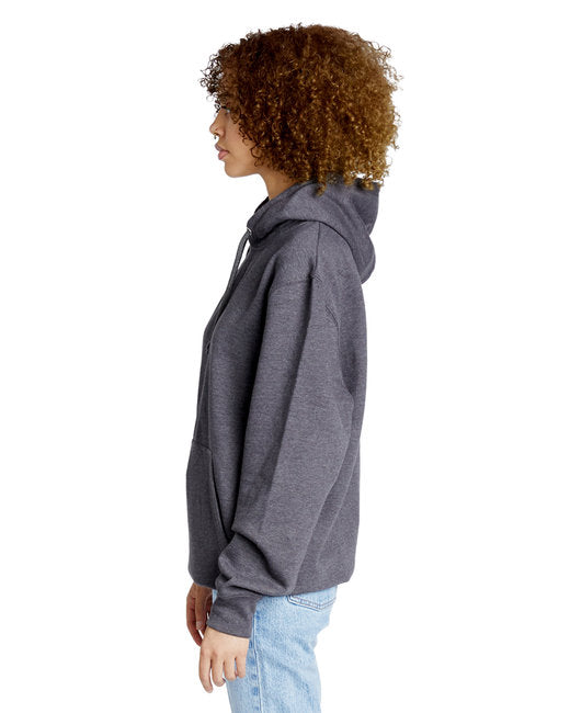 Lane Seven Unisex Future Fleece Hooded Sweatshirt Side view