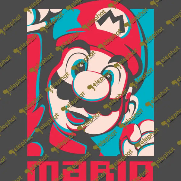 Mario Bros V2 06 / Adult Dtf Transfers