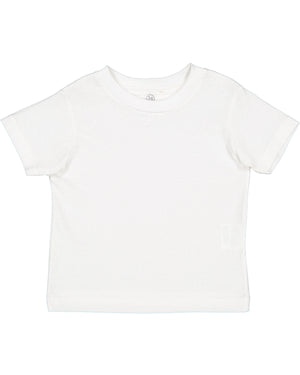 Rabbit Skins Toddler Cotton Jersey T-Shirt 2T / White