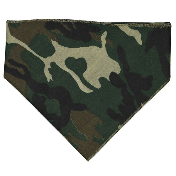 Camo doggie bandana