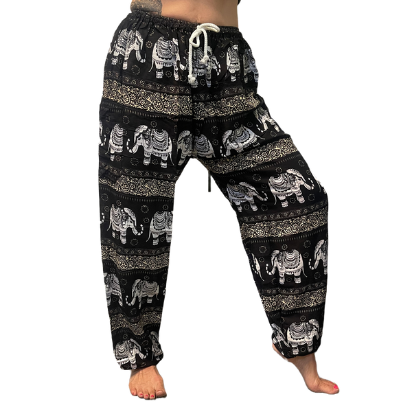 Thai Drawstring Harem Pants