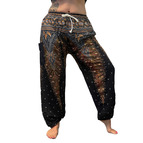 Thai Drawstring Harem Pants