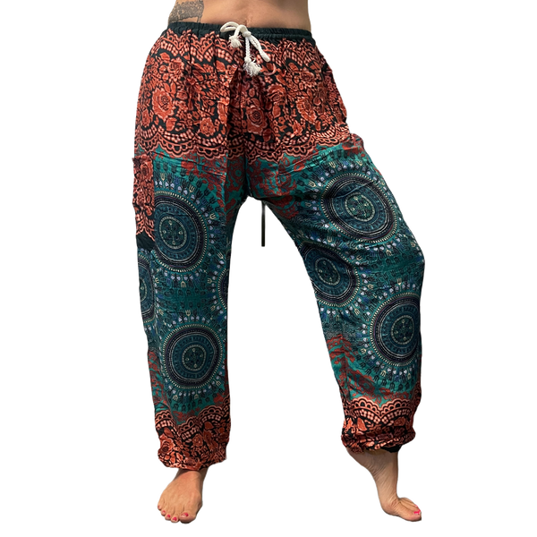 Thai Drawstring Harem Pants