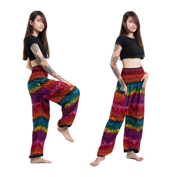 Rainbow Elephant Unisex Elephant Pants