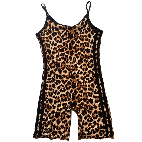 Cheetah derek heart romper