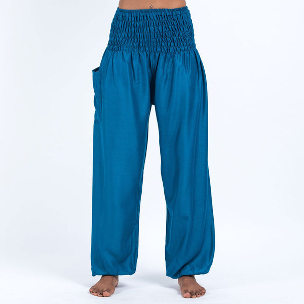 Solid Color Harem Pants