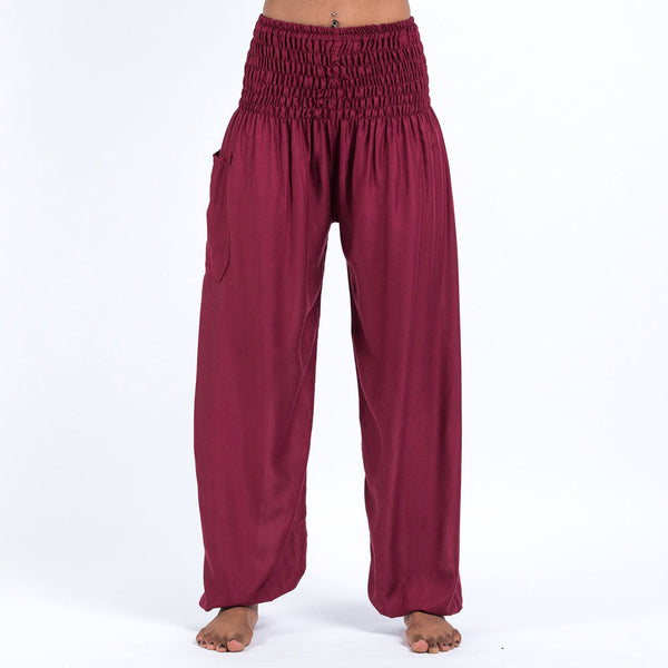 Solid Color Harem Pants