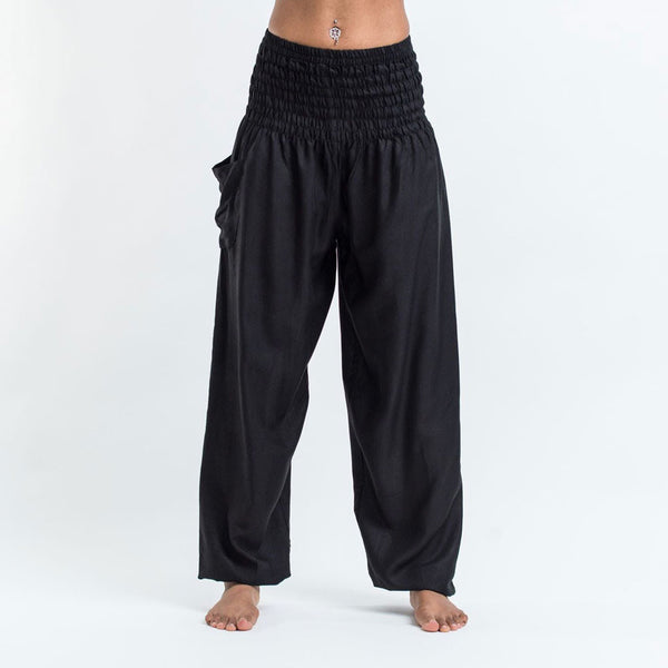 Solid Color Harem Pants