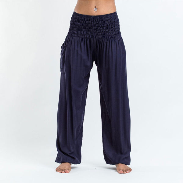 Solid Color Harem Pants