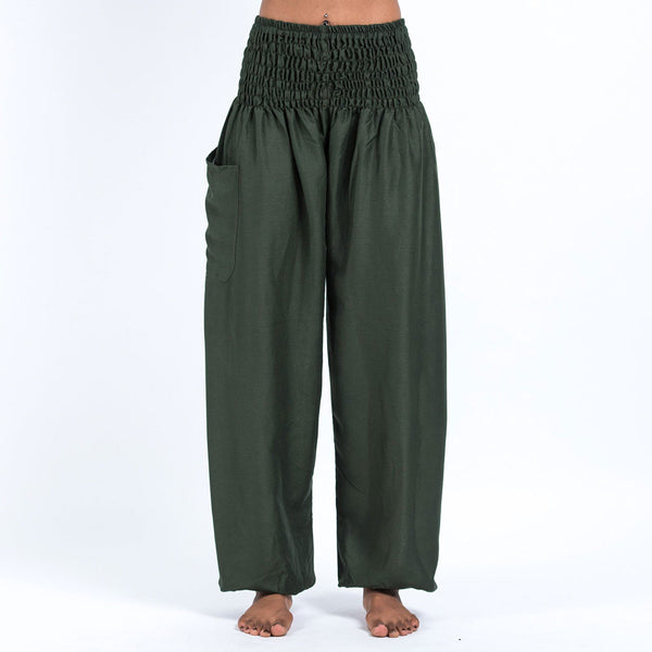 Solid Color Harem Pants