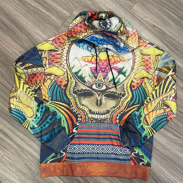 Skull Pocket Pullover