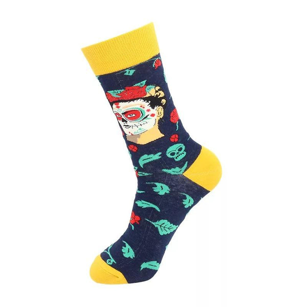 Sugar skull sock