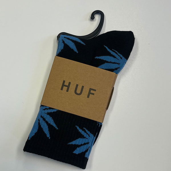 Blue Plant Socks