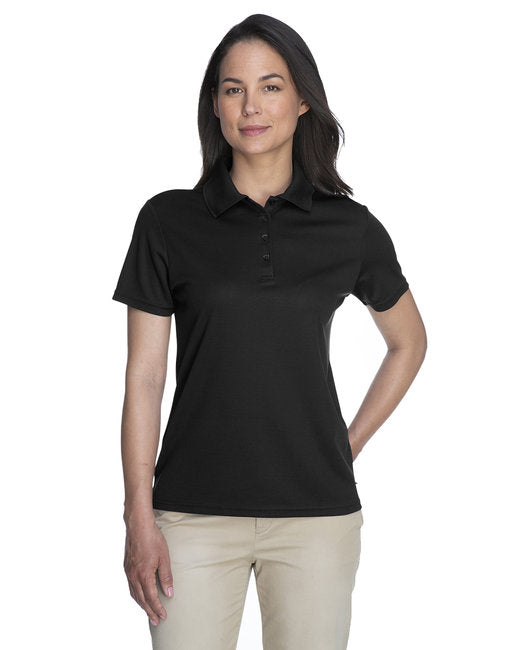 Black core 365 ladies origin performance pique polo