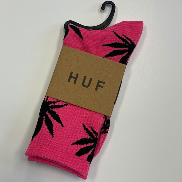 Pink Black Plant Socks