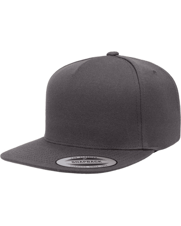 Sport-Tek® Yupoong® Flat Bill Snapback Cap(6 panel)